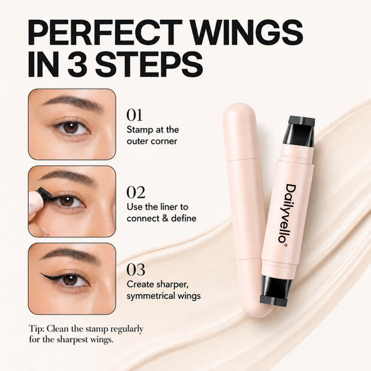 Korean Winged Eyeliner Stamp