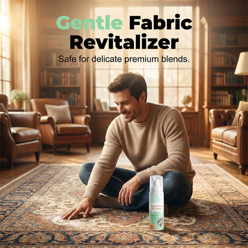 🔥Waterless Carpet Foam Stain Remover with Towel🔥