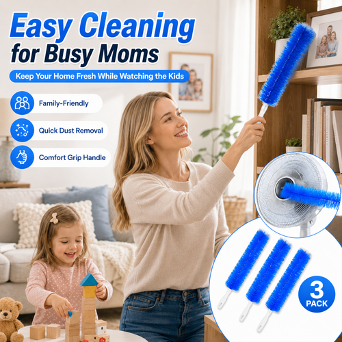 ⚡Hot Sales 49% OFF🔥Bendable Microfiber Head,Reusable Dust Remover