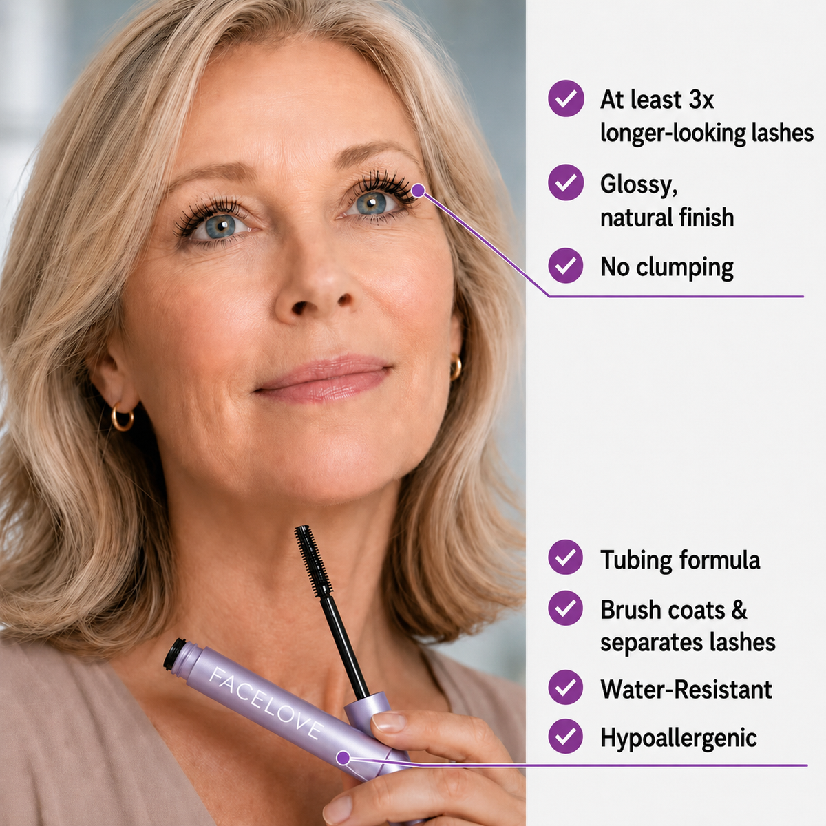 Dailyvello Mascara - For Mature Lashes