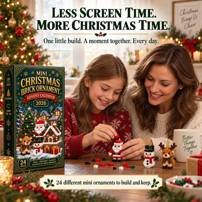 🎄 24-Day Mini Christmas Ornament Advent Calendar