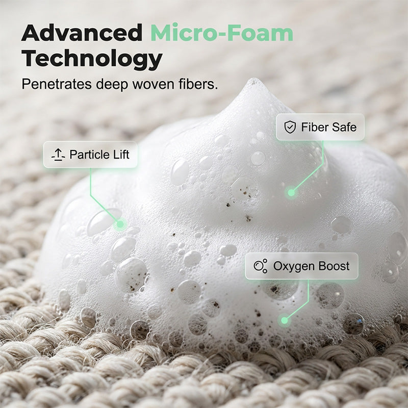 🔥Waterless Carpet Foam Stain Remover with Towel🔥