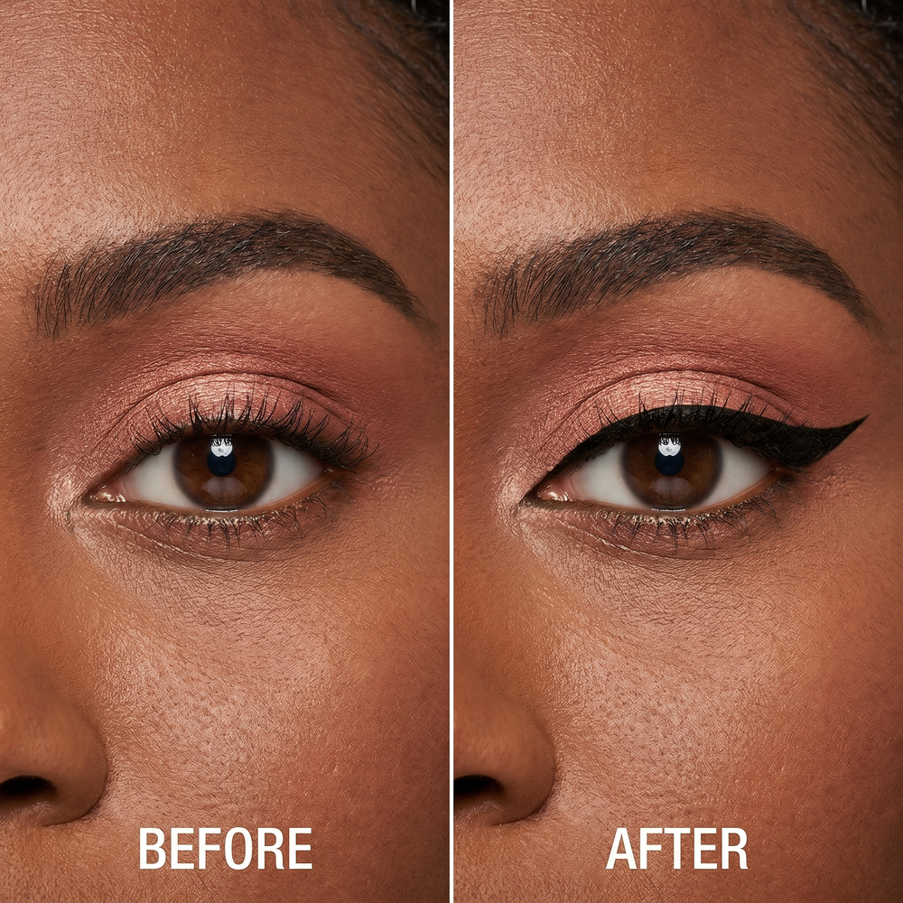 Before eyeliner